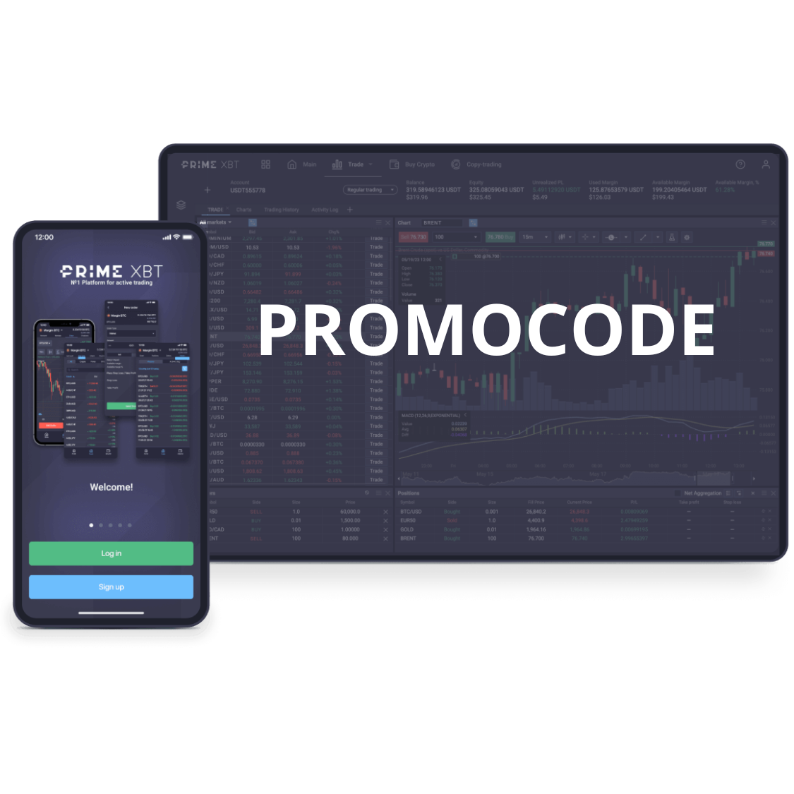PrimeXBT promocode.